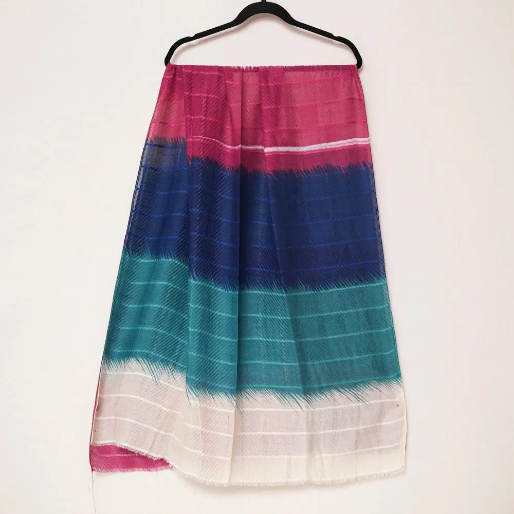 Cotton Multi-Color Checkered Scarf DUPPATTY WALAY