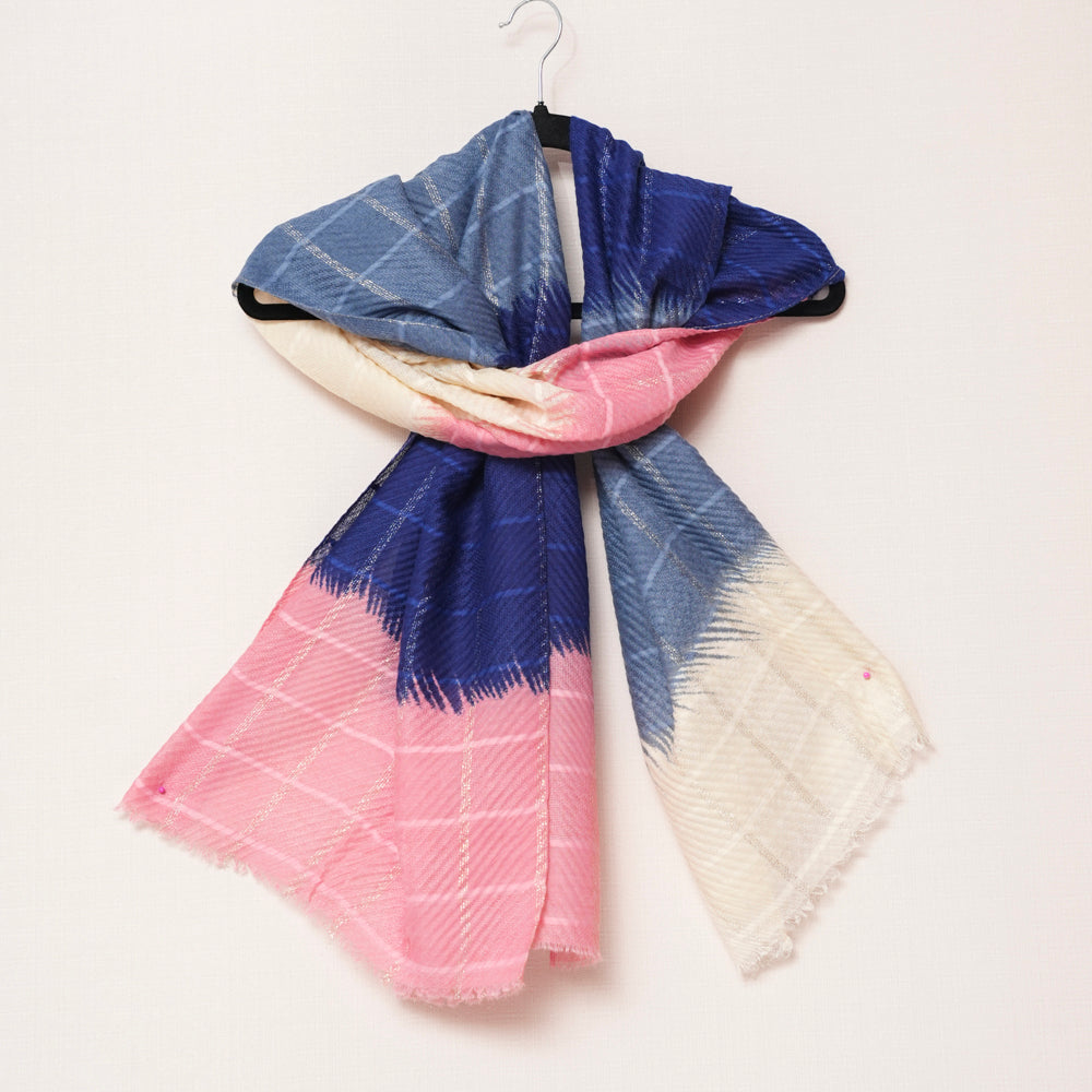 Cotton Multi-Color Gradient Scarf DUPPATTY WALAY
