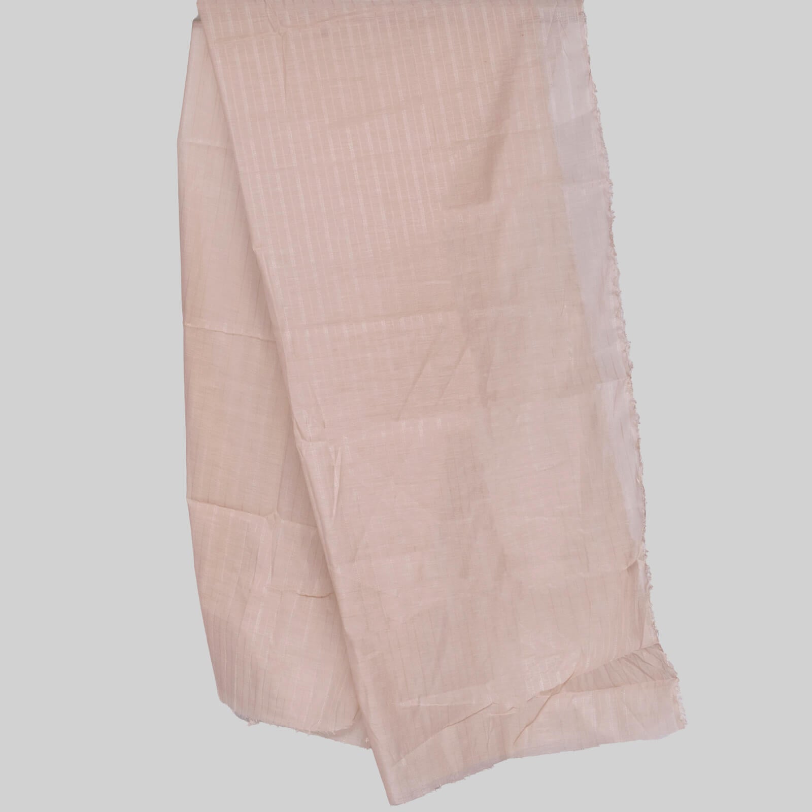 Cotton Peach Taarkashi with Golden Lining Dupatta