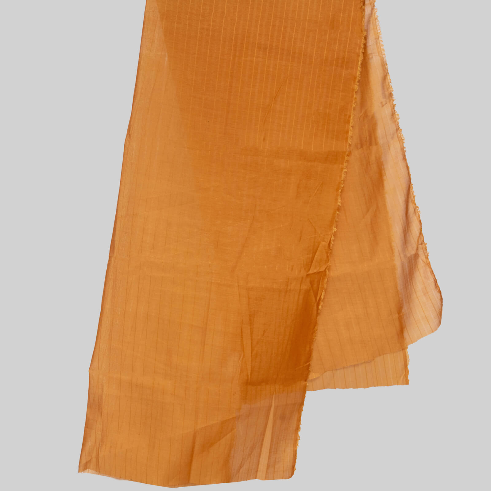 Cotton Orange Taarkash with Lining Dupatta
