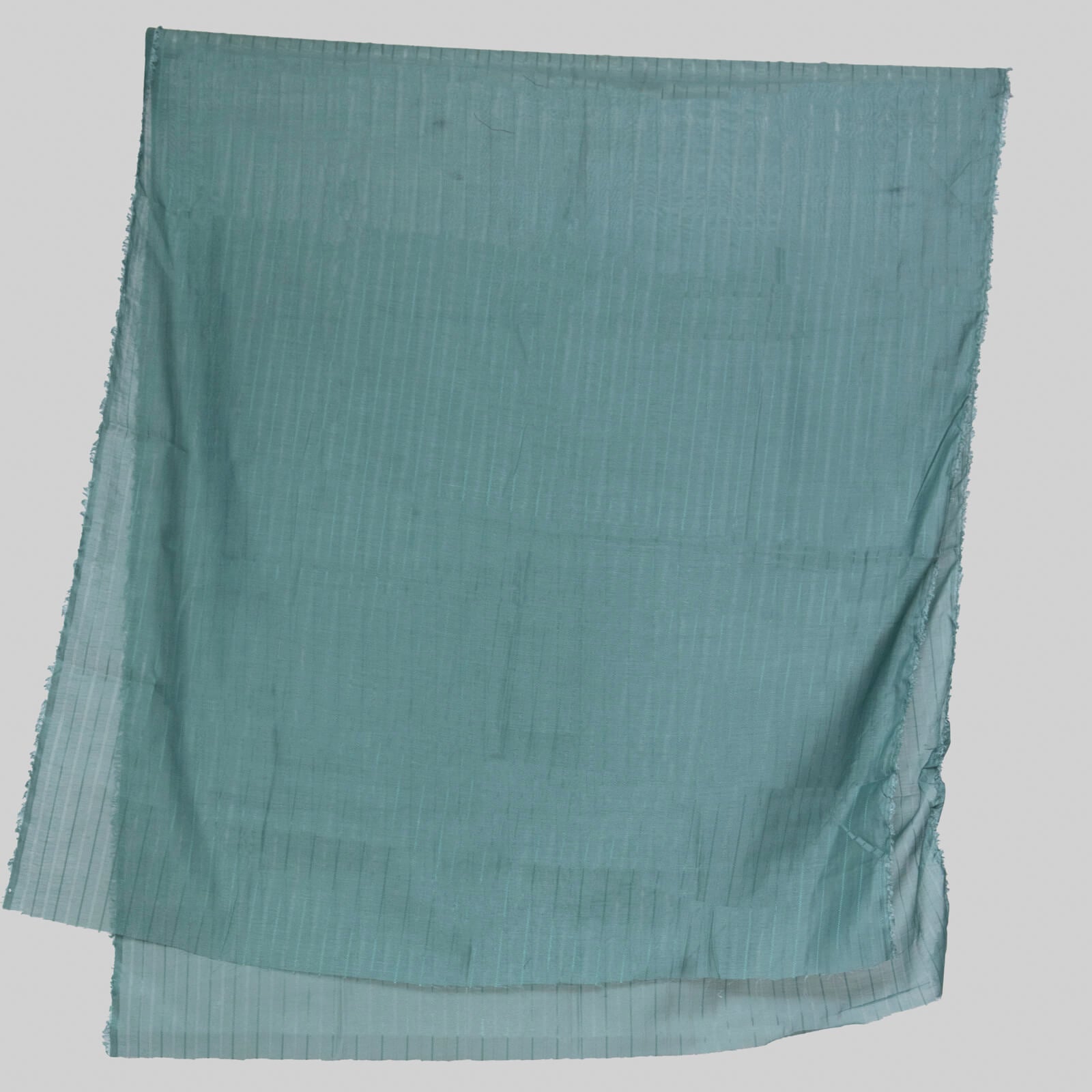 Cotton Sea Green Taarkash with Lining Dupatta