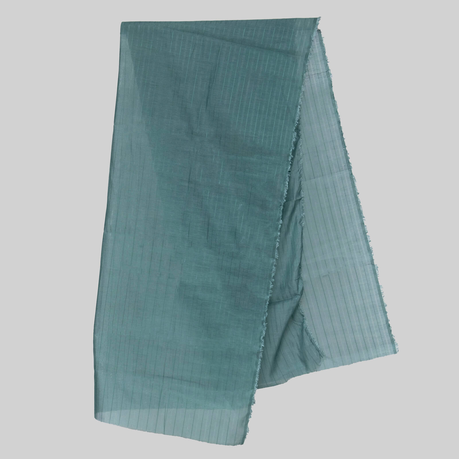 Cotton Sea Green Taarkash with Lining Dupatta