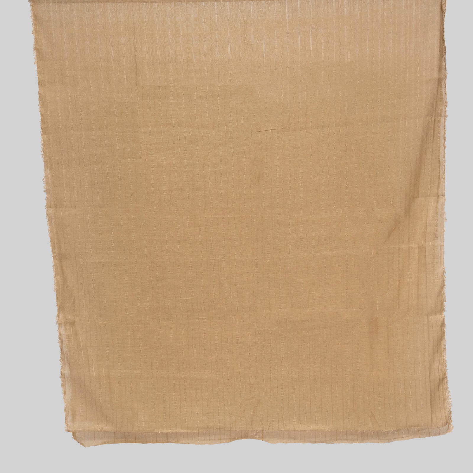Cotton Camel Brown Taarkash with Lining Dupatta
