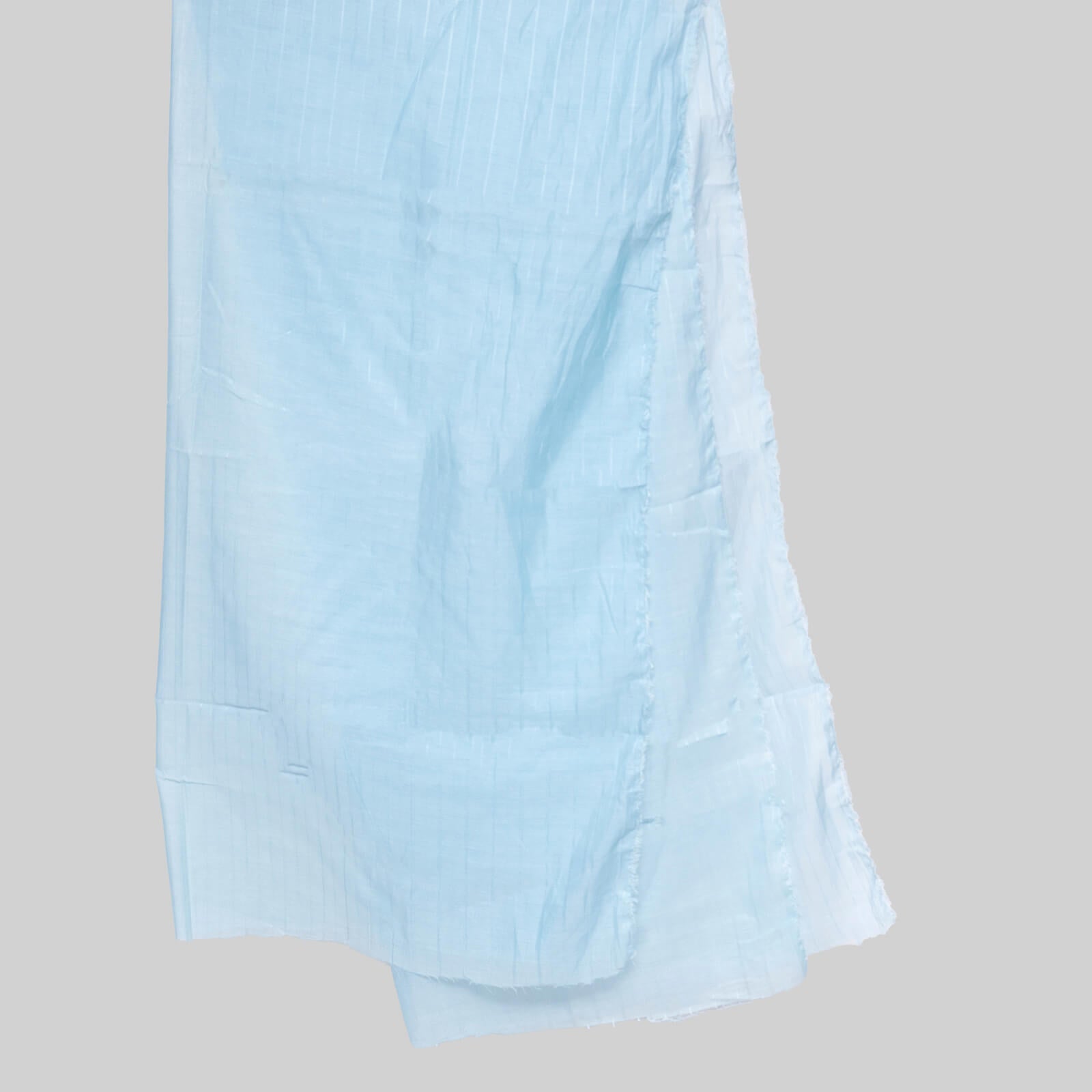Cotton Ocean Blue Taarkash with Lining Dupatta