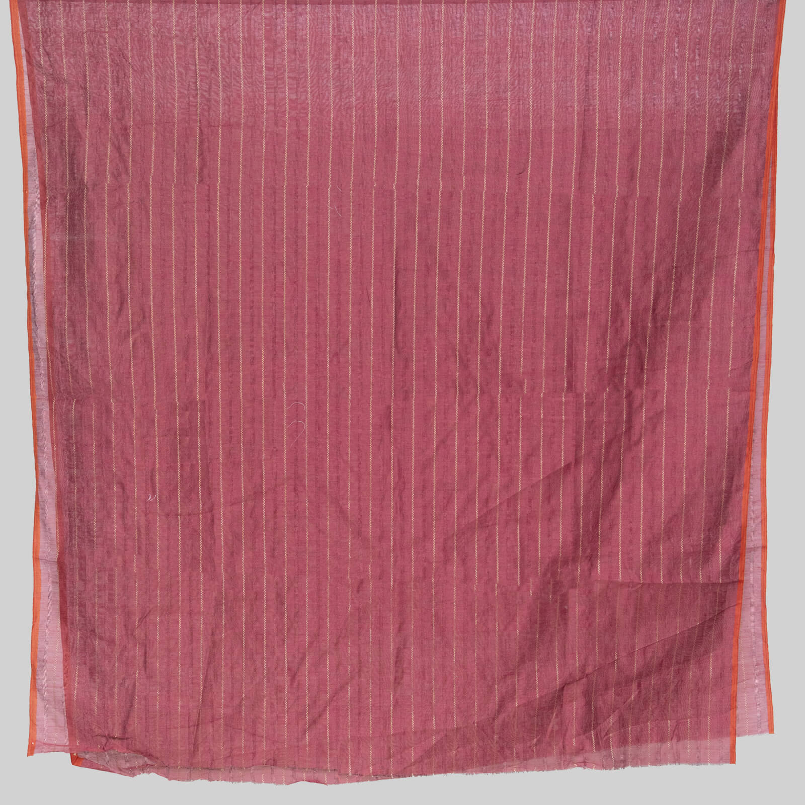Cotton Dark T-Pink Taarkash with Golden Lining Dupatta