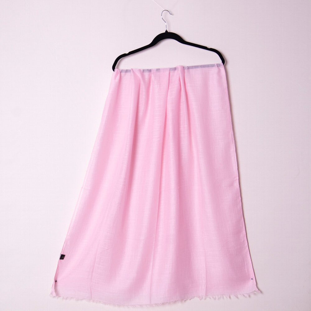 Cotton Baby Pink Scarf