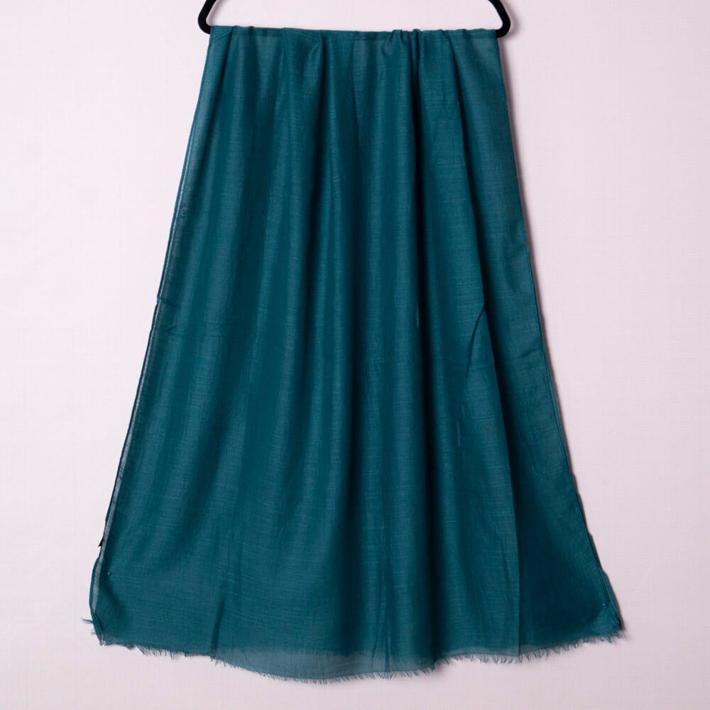 Cotton Emerald Green Scarf