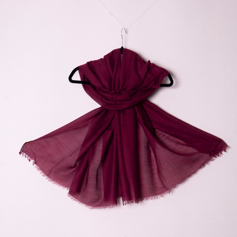Cotton Magenta Scarf