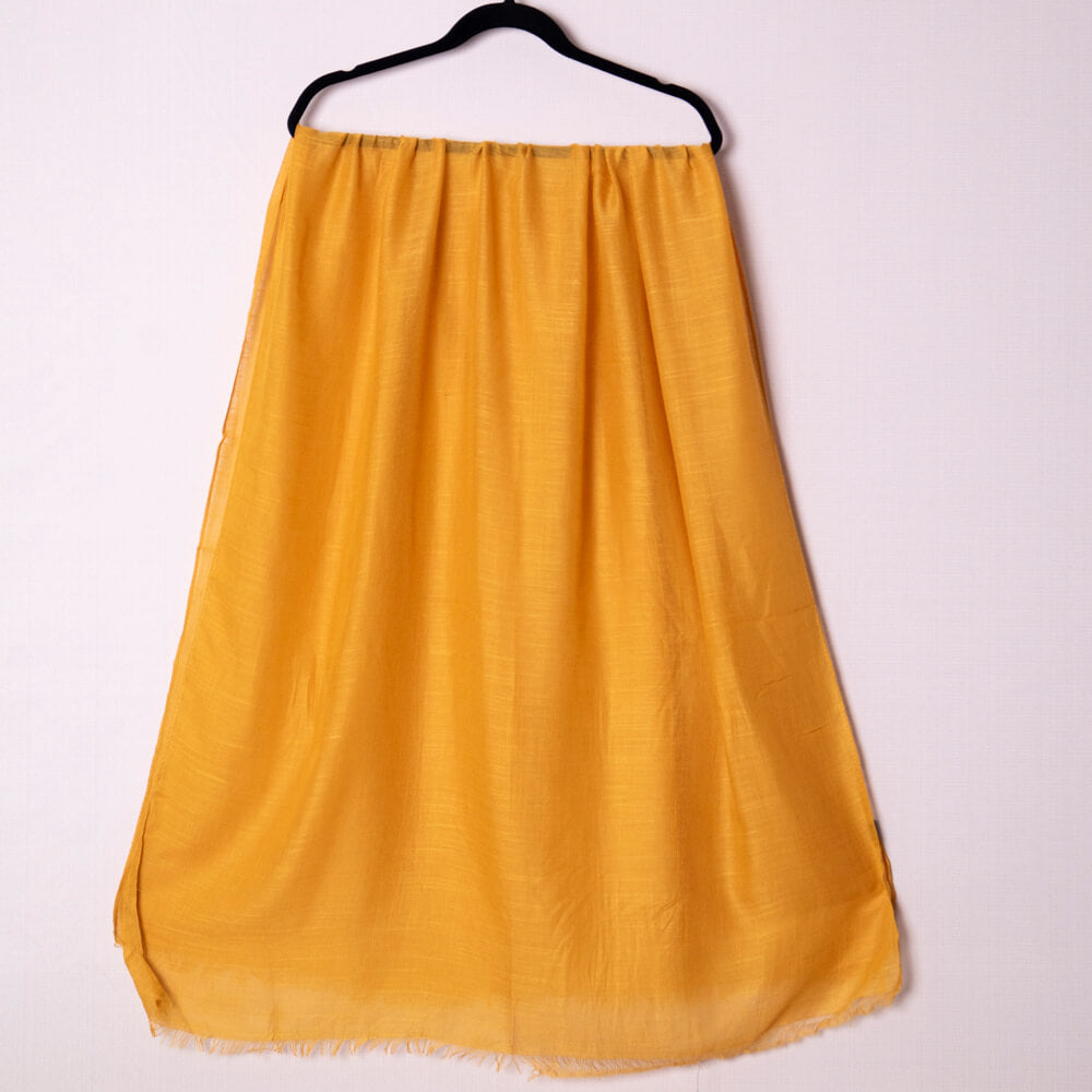 Cotton Mustard Scarf