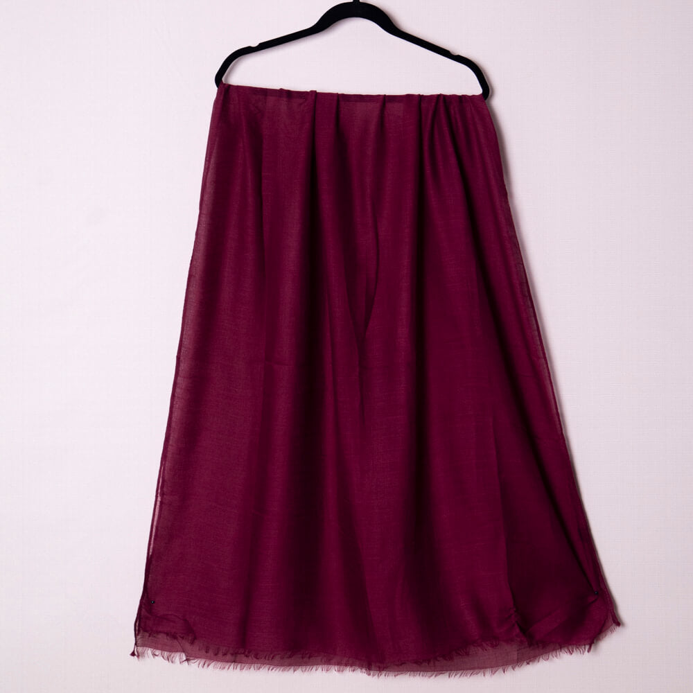Cotton Magenta Scarf