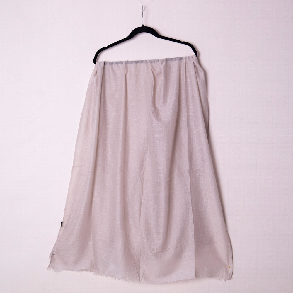 Cotton Gray Scarf