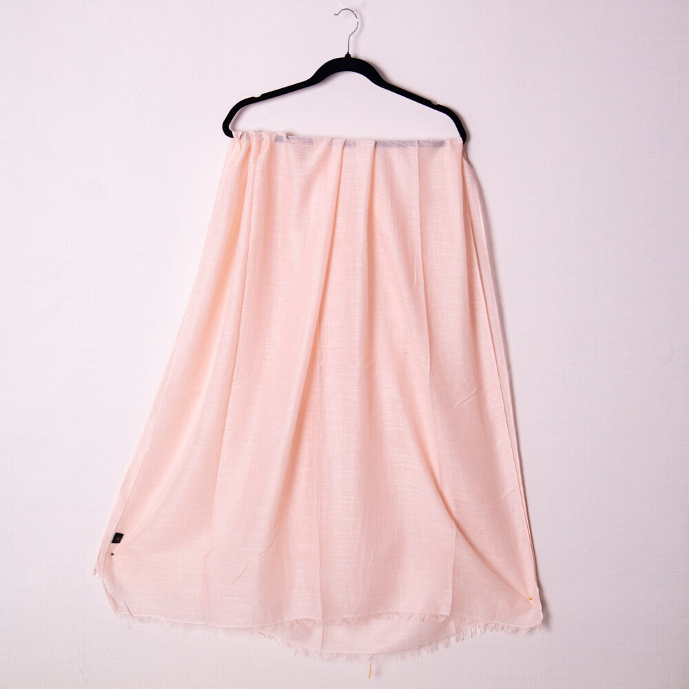 Cotton Soft Pink Scarf