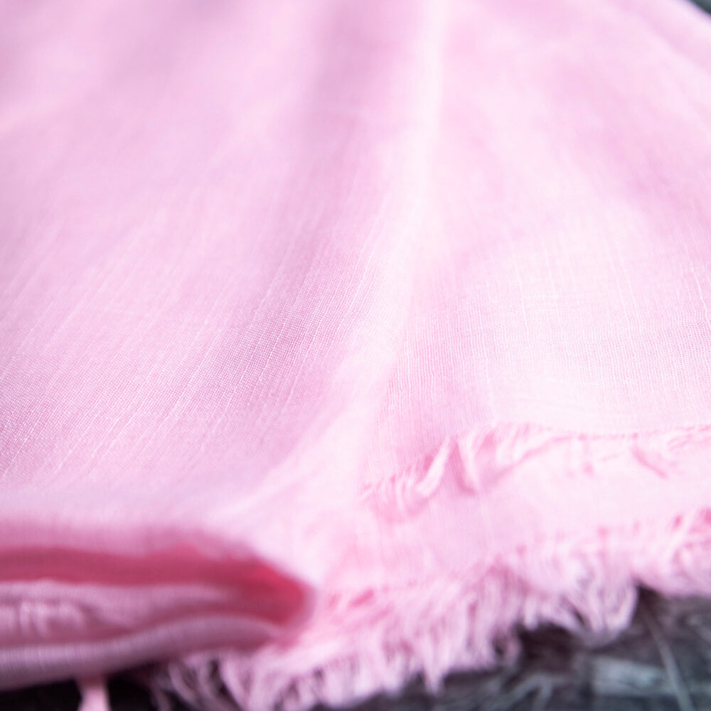 Cotton Baby Pink Scarf