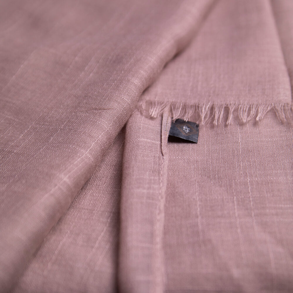 Cotton Dusty Pink Scarf