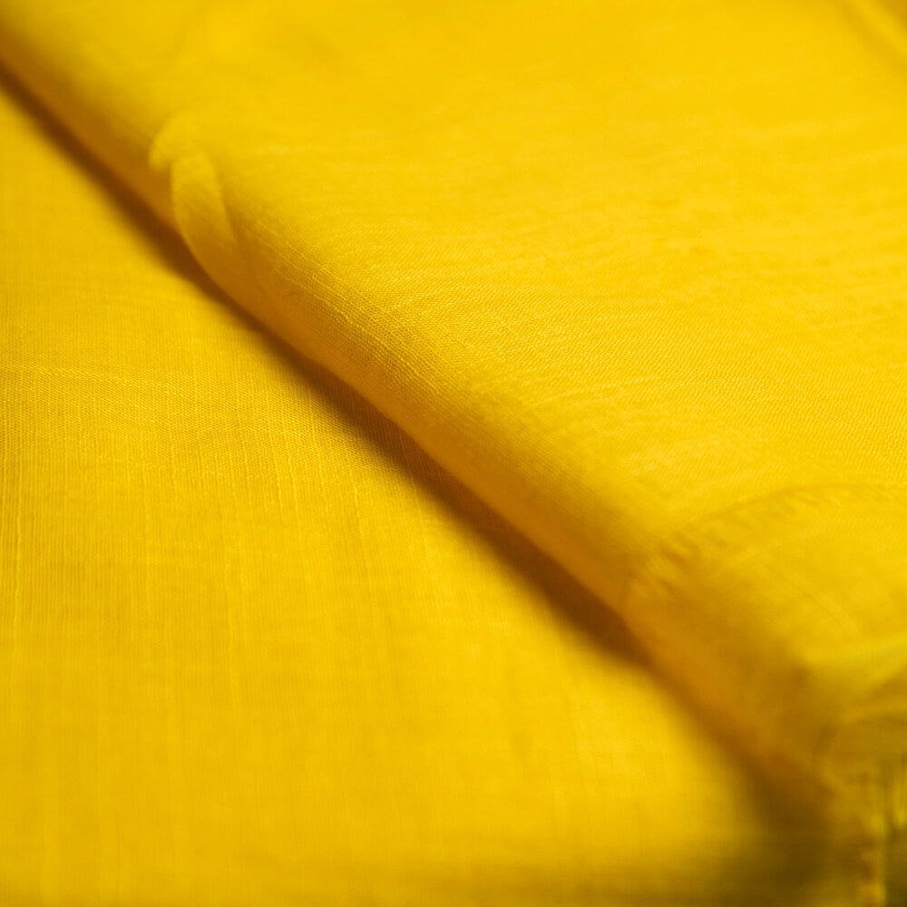 Cotton Turmeric Yellow Scarf