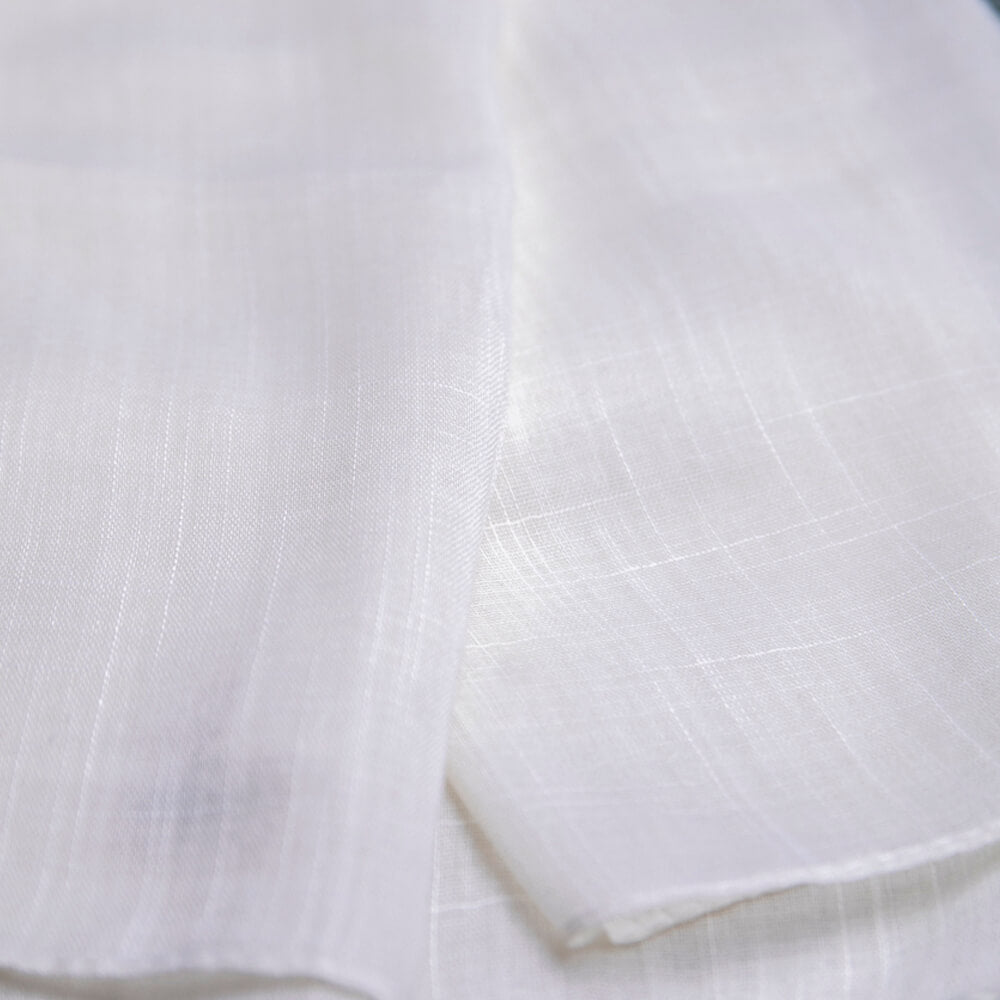Cotton Off White Scarf