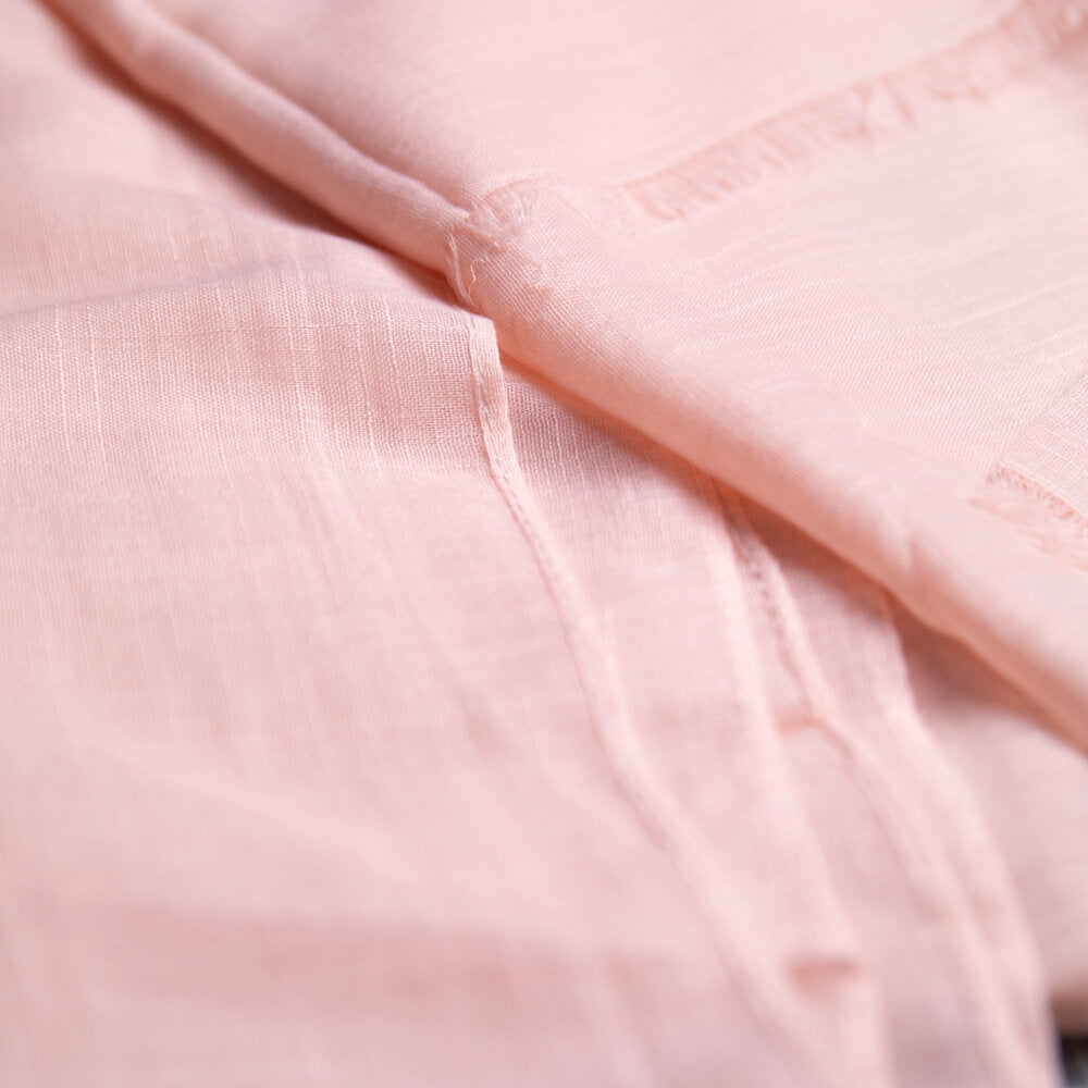 Cotton Soft Pink Scarf