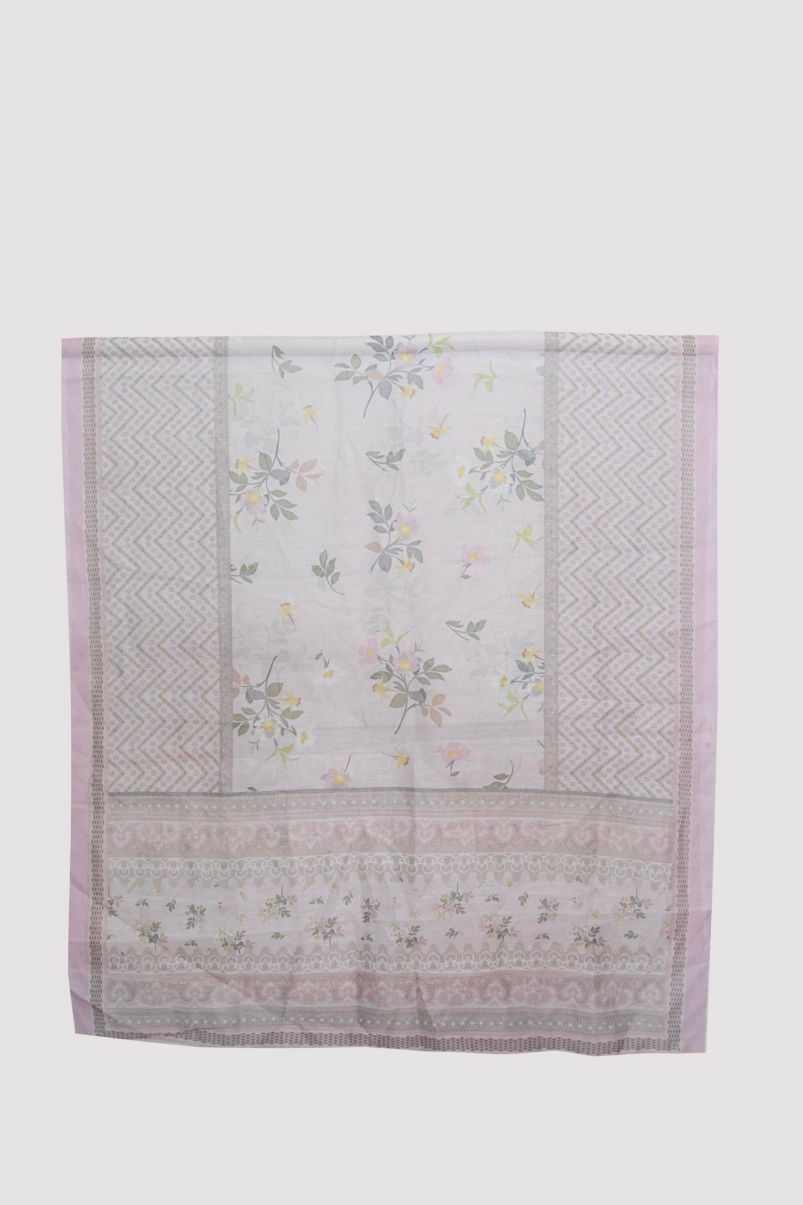 Monark Skin Chevron Floral Printed Dupatta