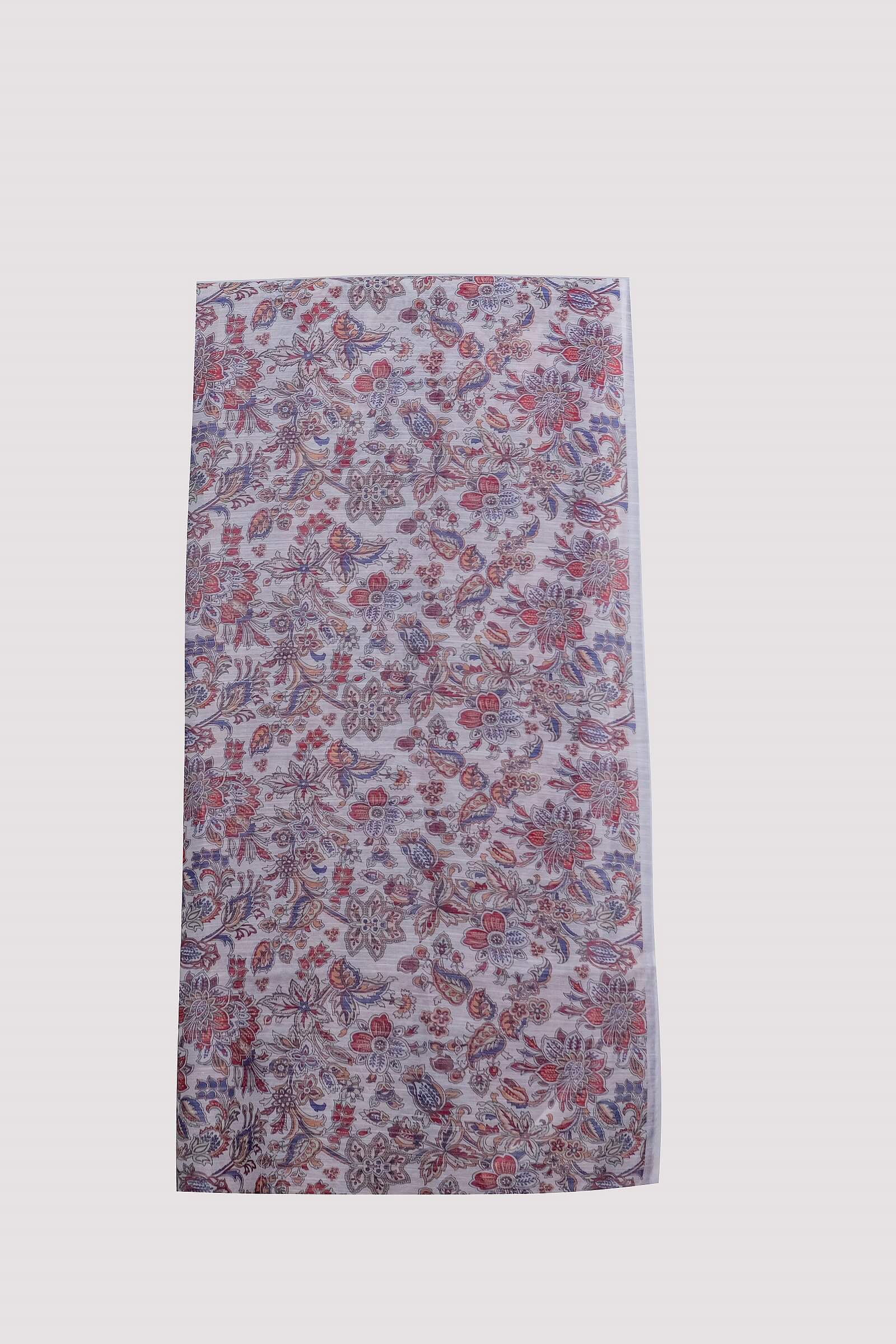 Monark Multi Chinoiserie Pattern Printed Dupatta
