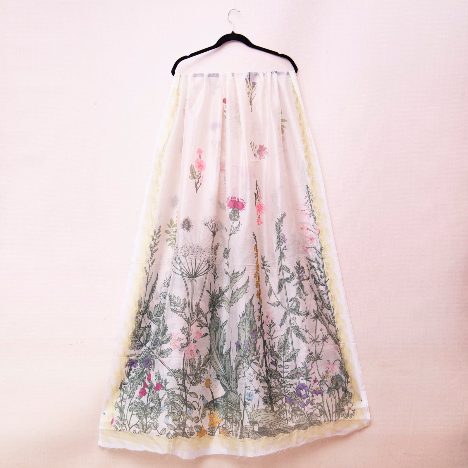 Silk Skin Tulip Flowers Printed Dupatta