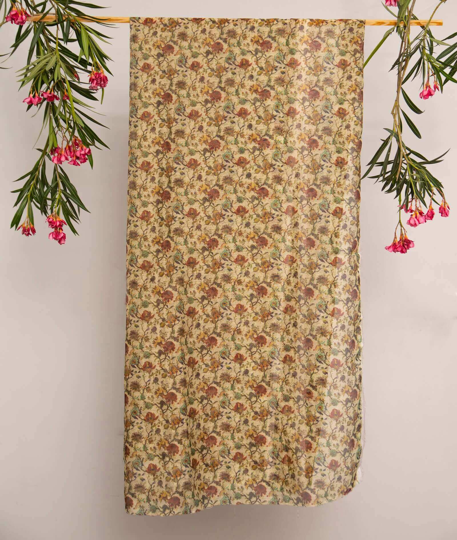 Monark Skin Floral Printed Dupatta