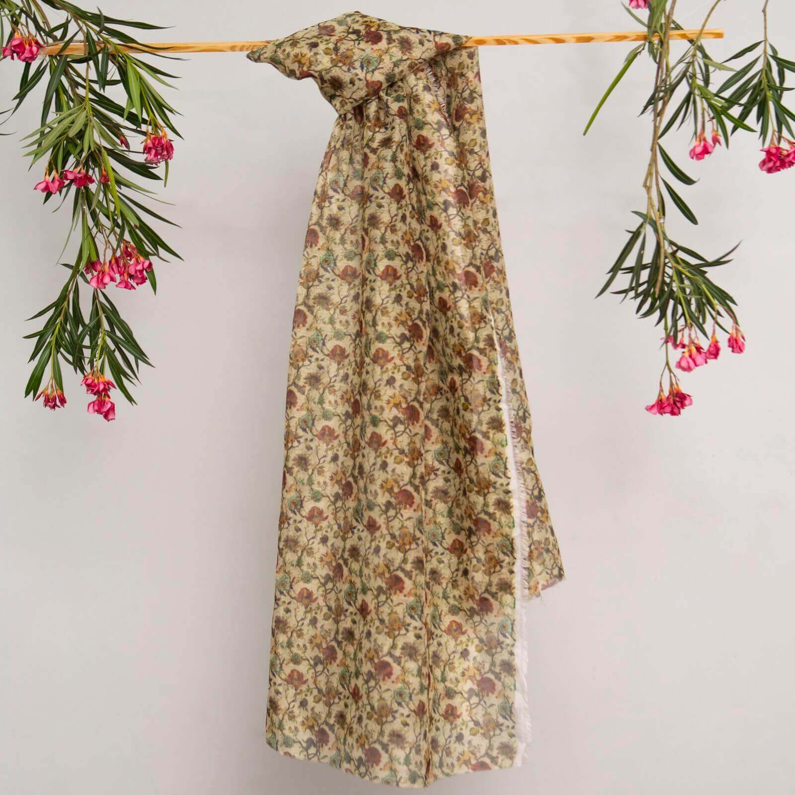 Monark Skin Floral Printed Dupatta