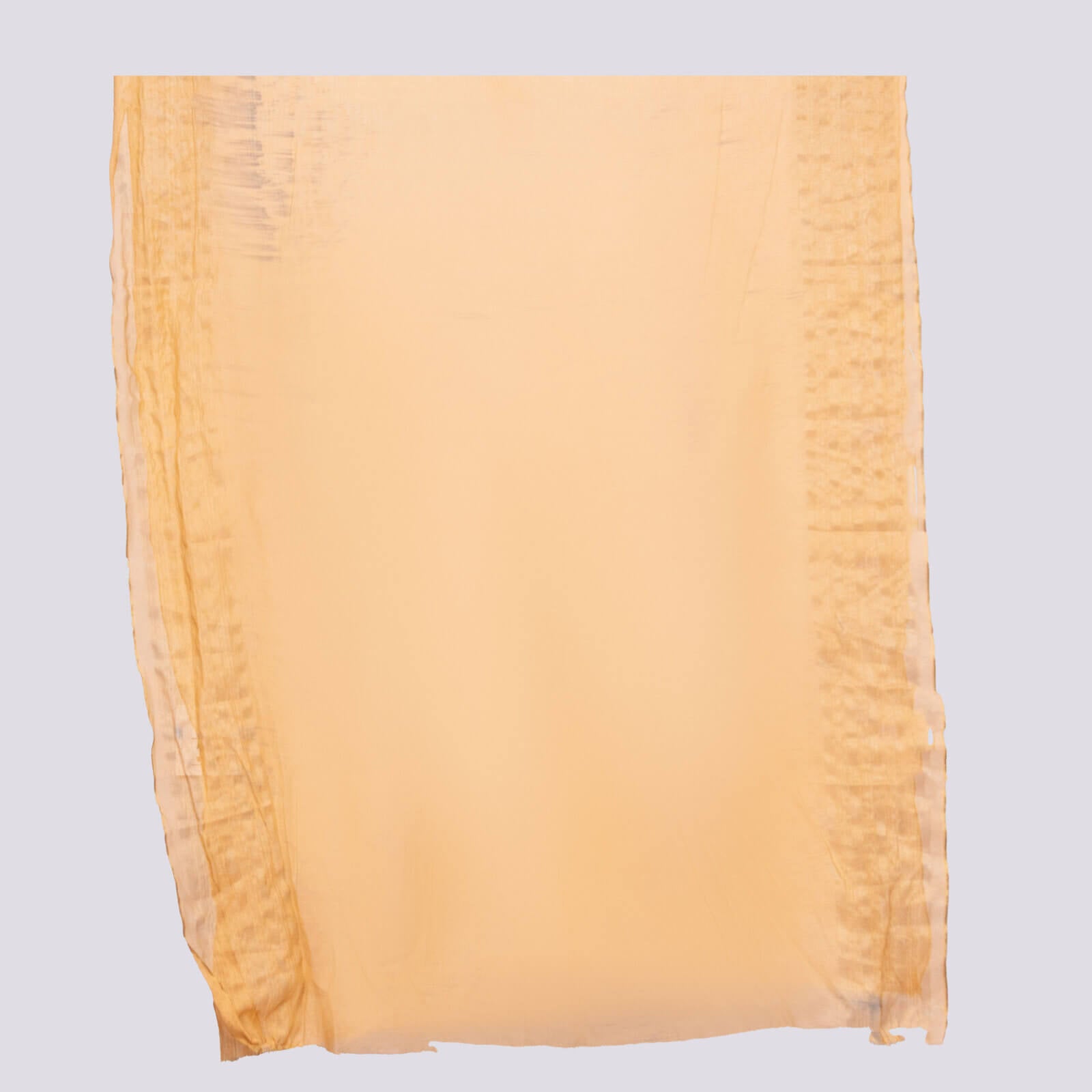 Khaddi Woven Peach Two Sided Striped Border Dupatta