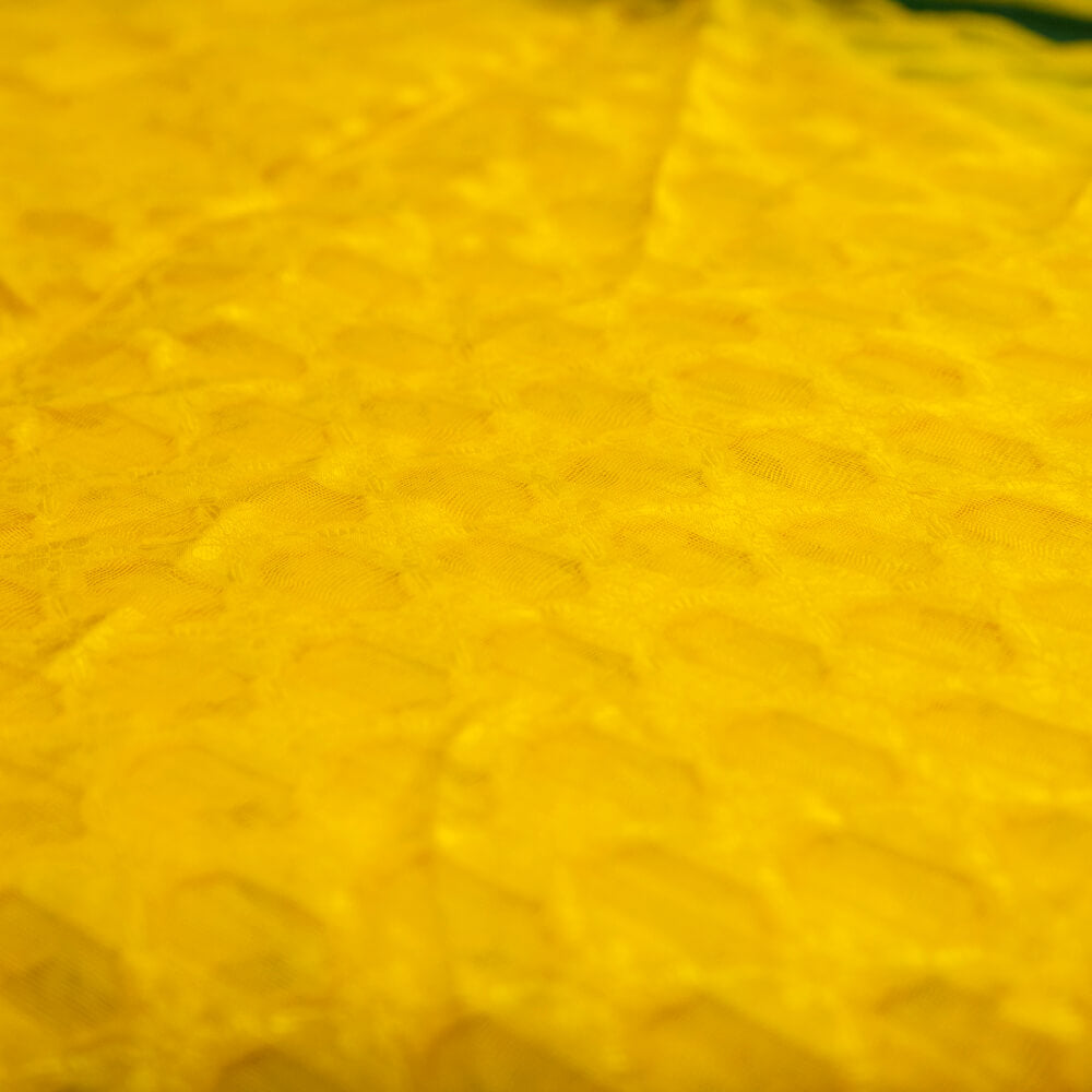 Cotton Yellow Self Barosha Dupatta