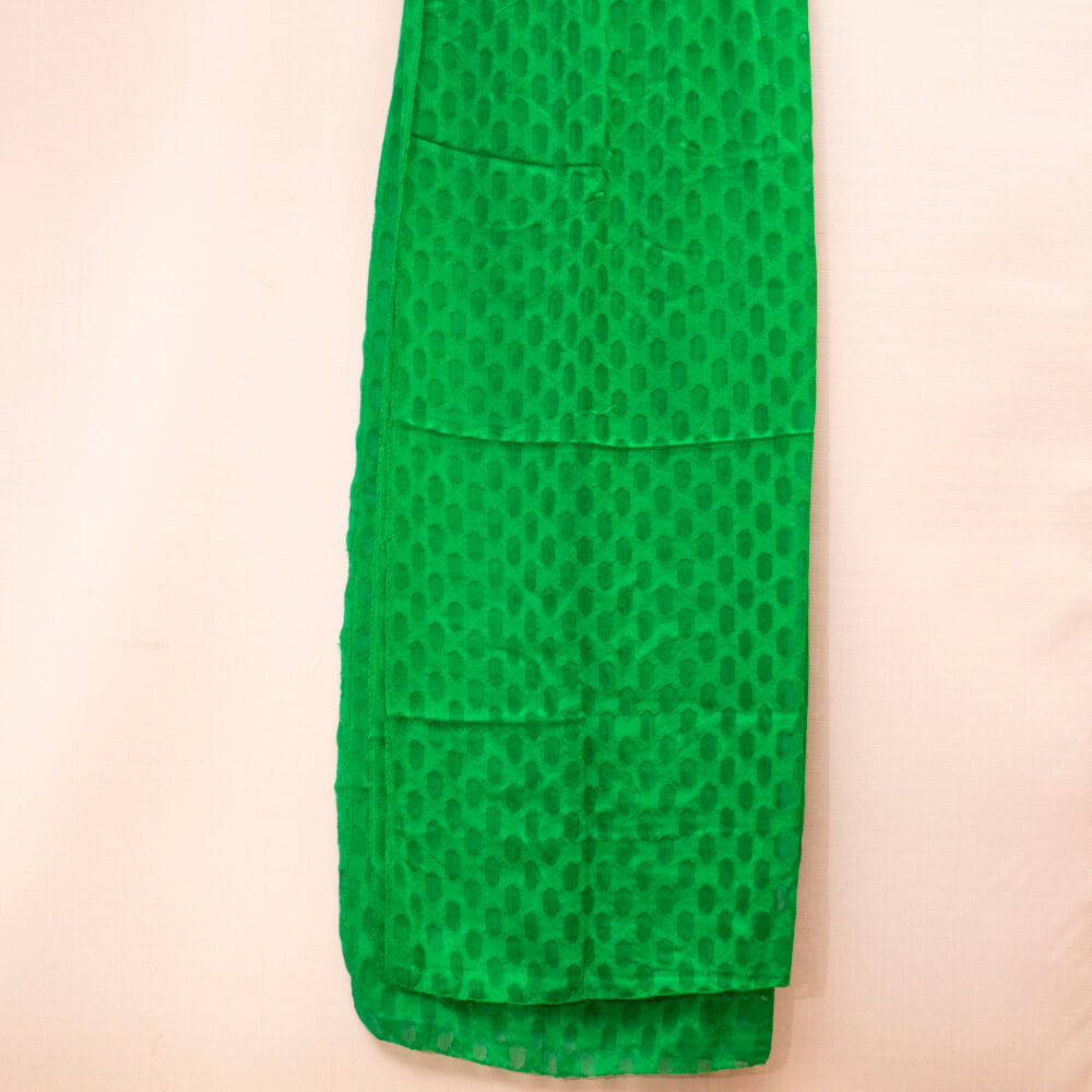 Cotton Lemon Color Self Barosha Dupatta