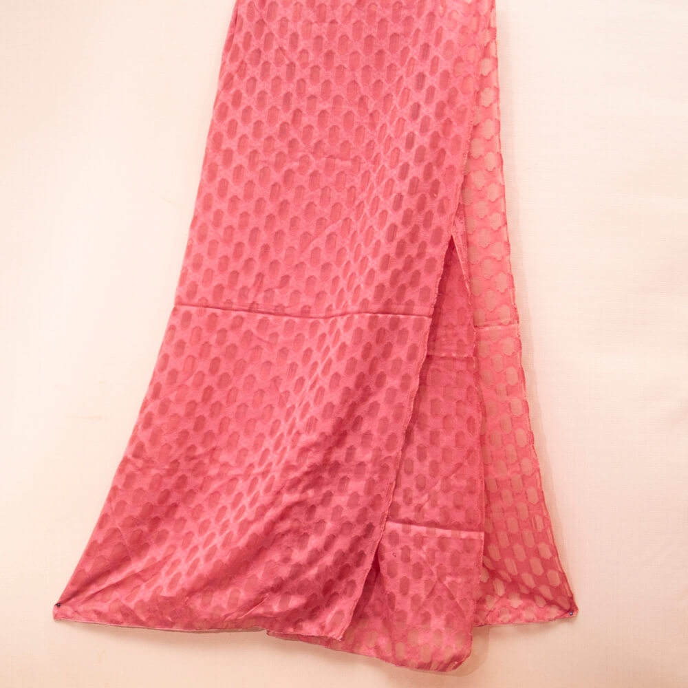 Cotton TPink Self Barosha Dupatta