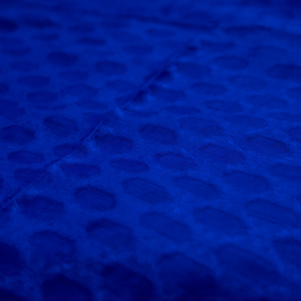 Cotton Royal Blue Self Barosha Dupatta