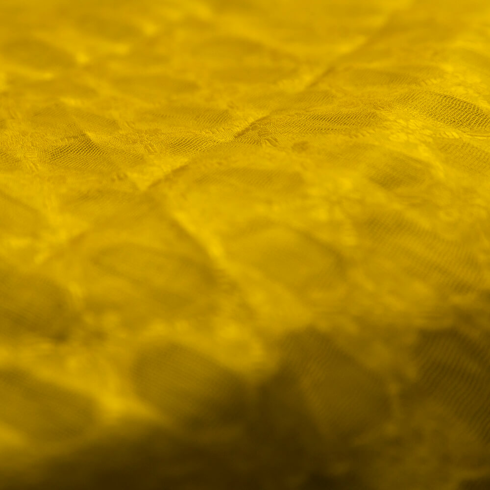 Cotton Lemon Color Self Barosha Dupatta