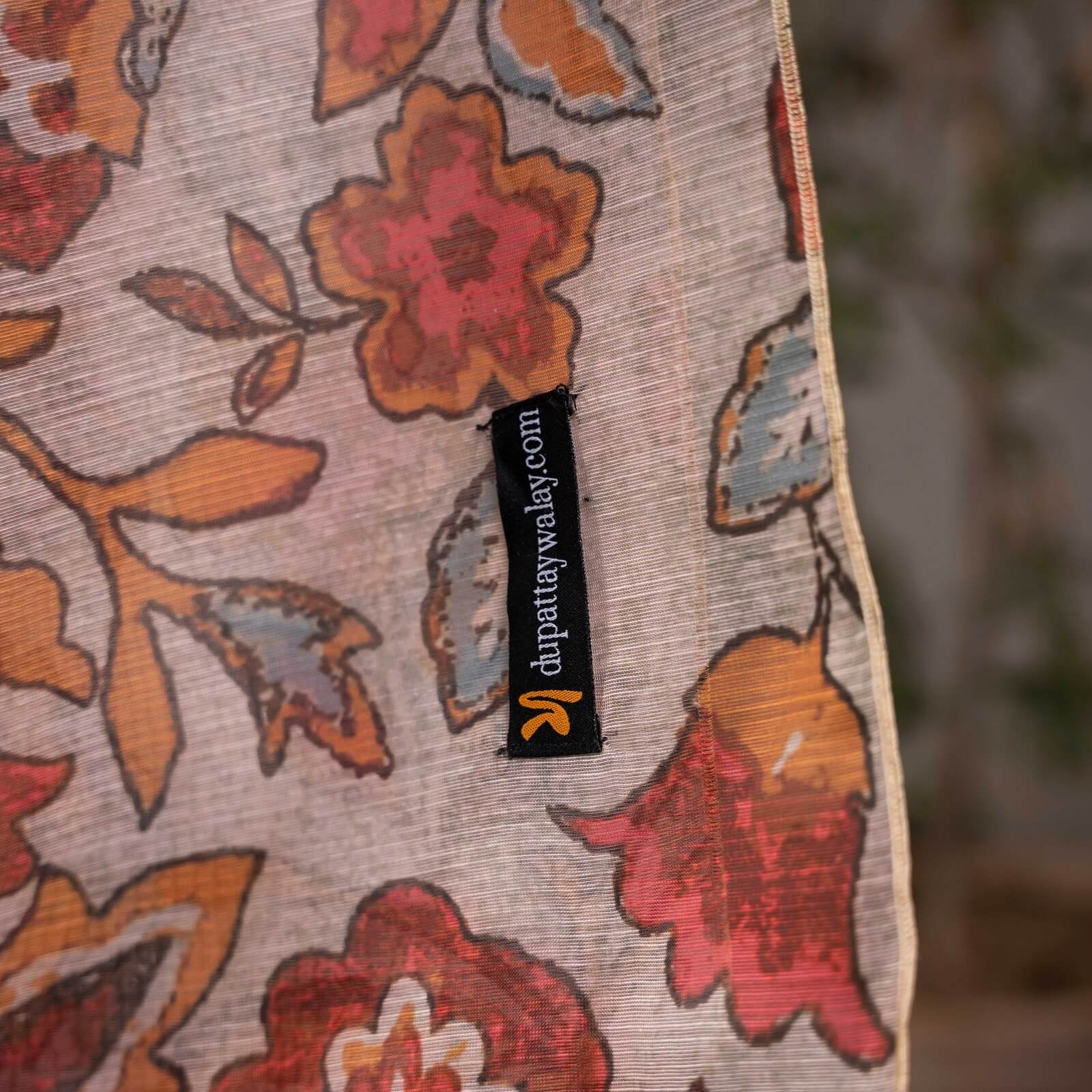 Monark Multi Floral Printed Dupatta