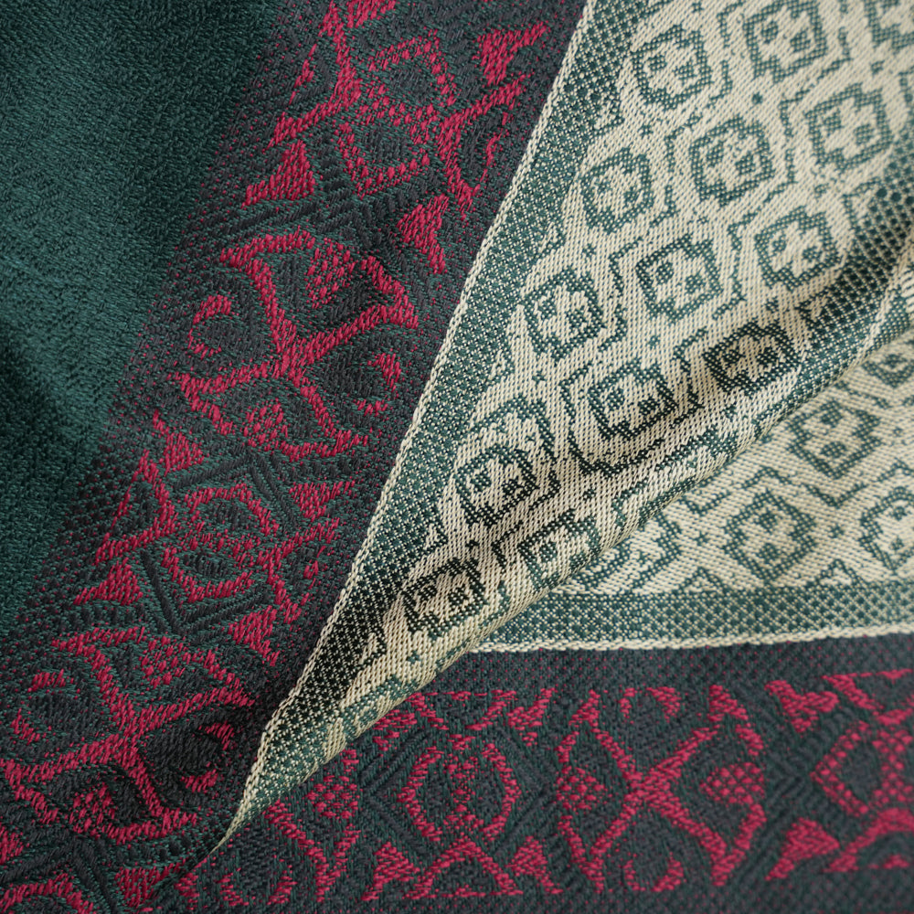 Green Woolen Shawl DUPPATTY WALAY