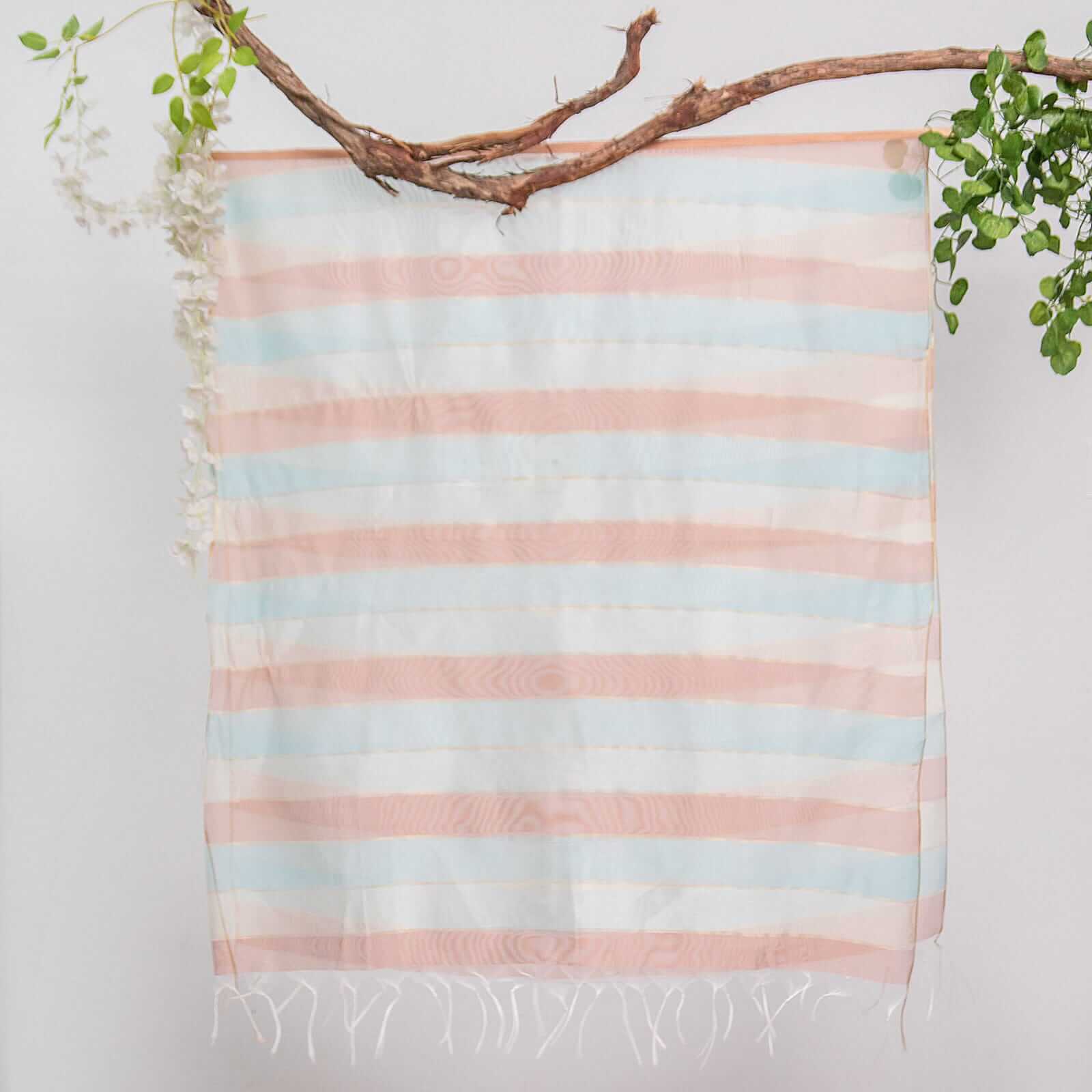 Khaddi Woven Multi Striped Dupatta