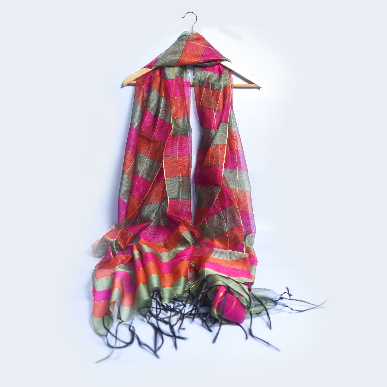 Khaddi Woven Multi Dupatta