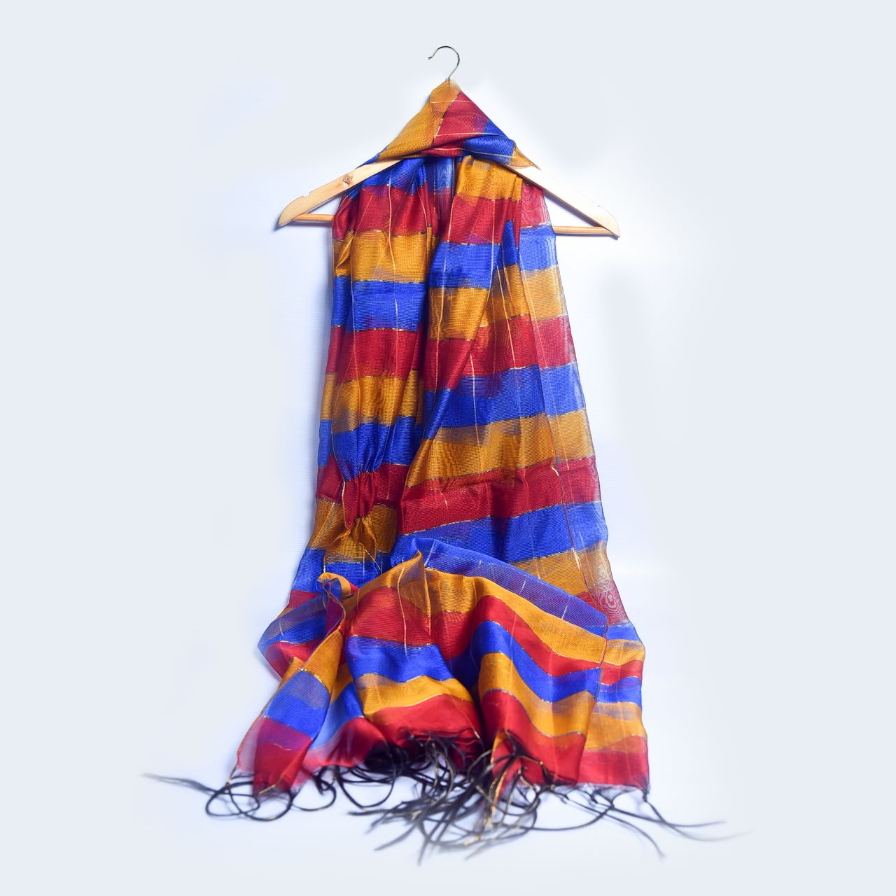 Khaddi Woven Multi Dupatta