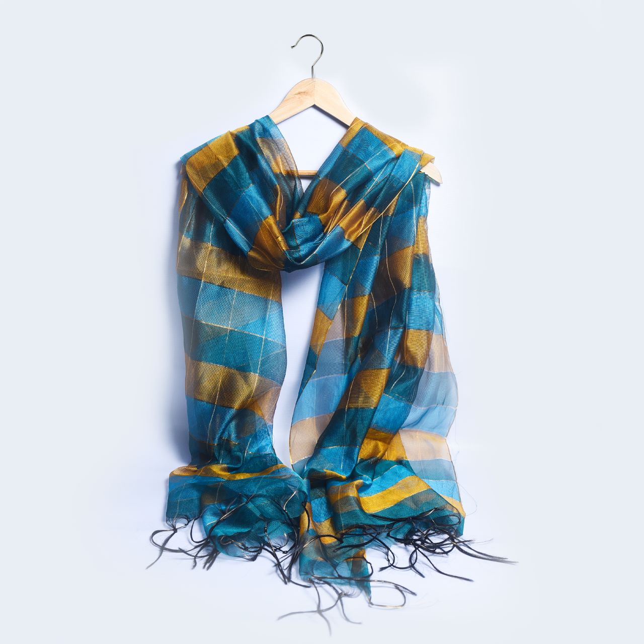 Khaddi Woven Multi Dupatta