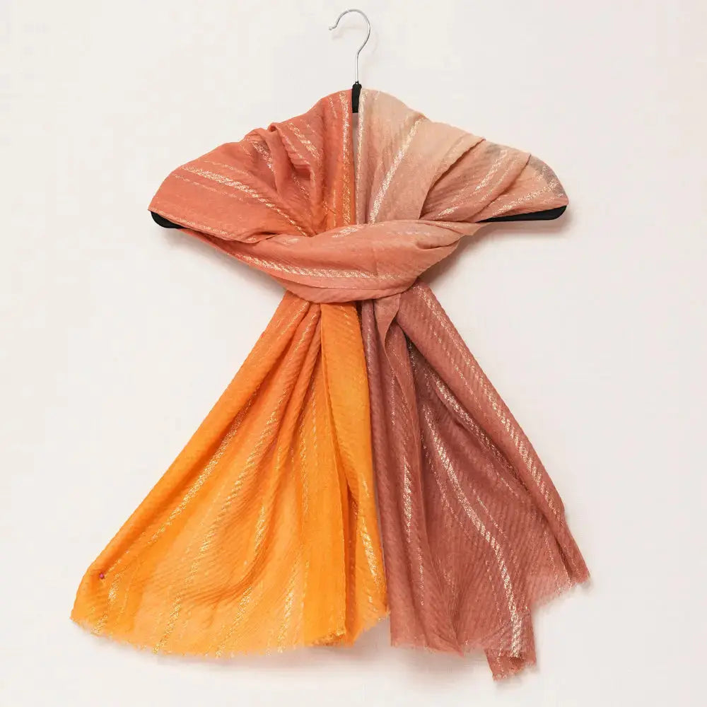 Cotton Multi-Color Checkered Scarf DUPPATTY WALAY
