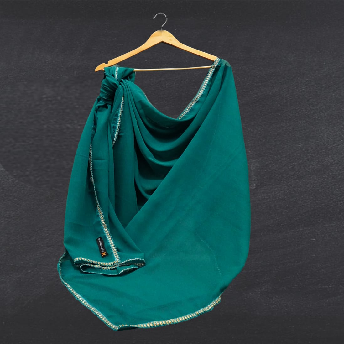 Chiffon Zinc All sided Lace Dupatta