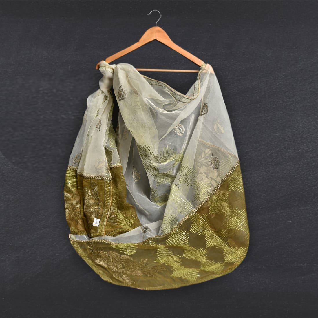 Organza Dijon Embroidered Dupatta