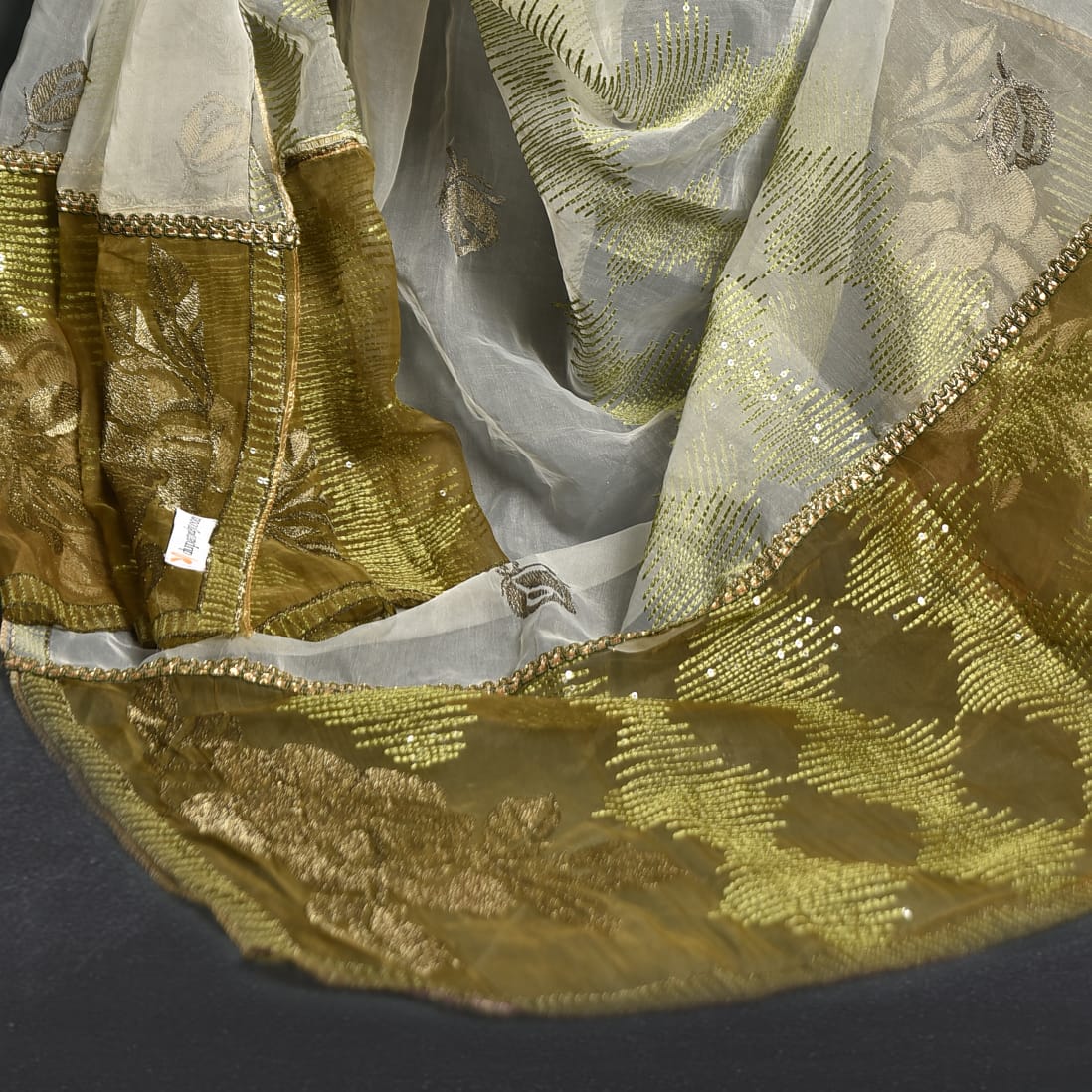 Organza Dijon Embroidered Dupatta