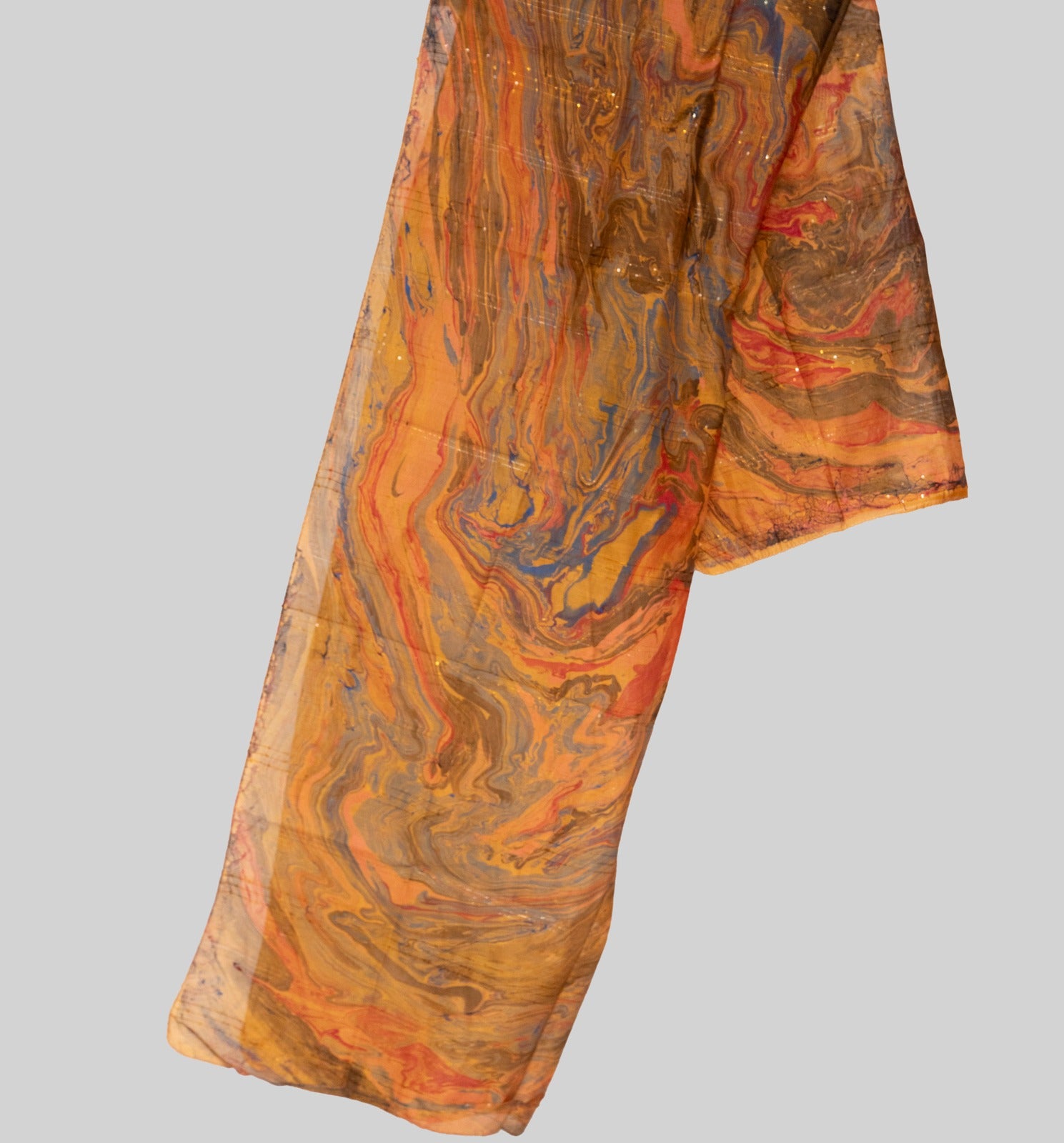 Monark Mustard Multi Digital Printed Dupatta