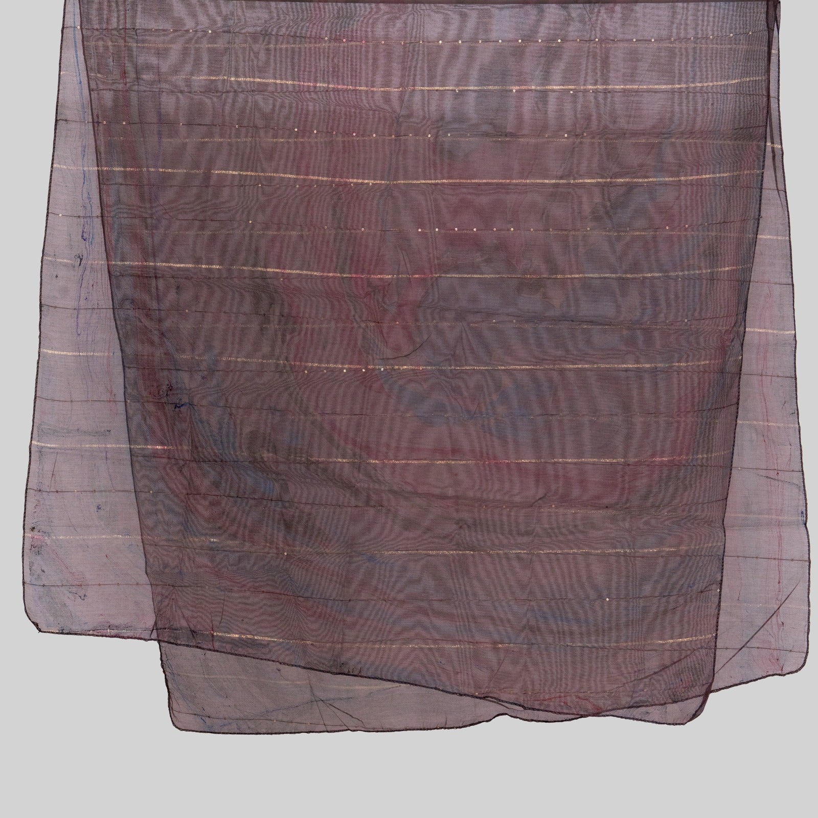 Monark Brown Multi Digital Printed Dupatta