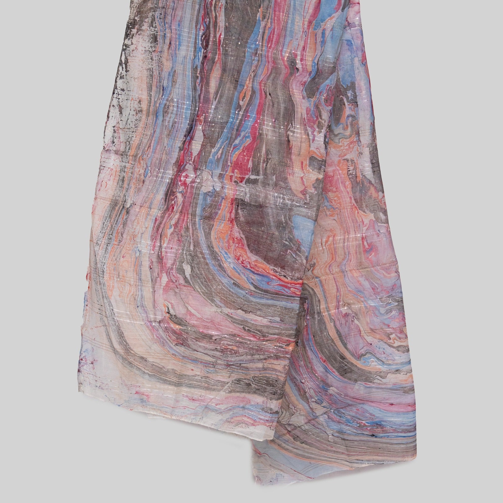 Monark Off White Multi Digital Printed Dupatta