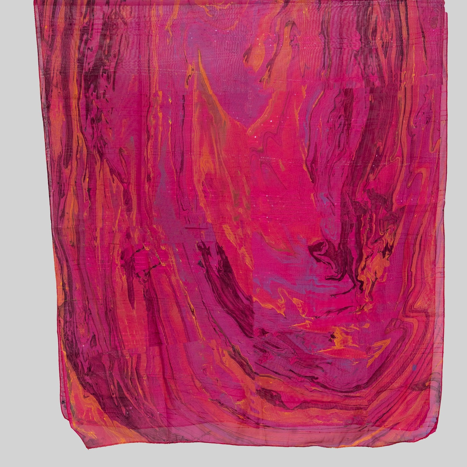 Monark Shocking Pink Multi Digital Printed Dupatta