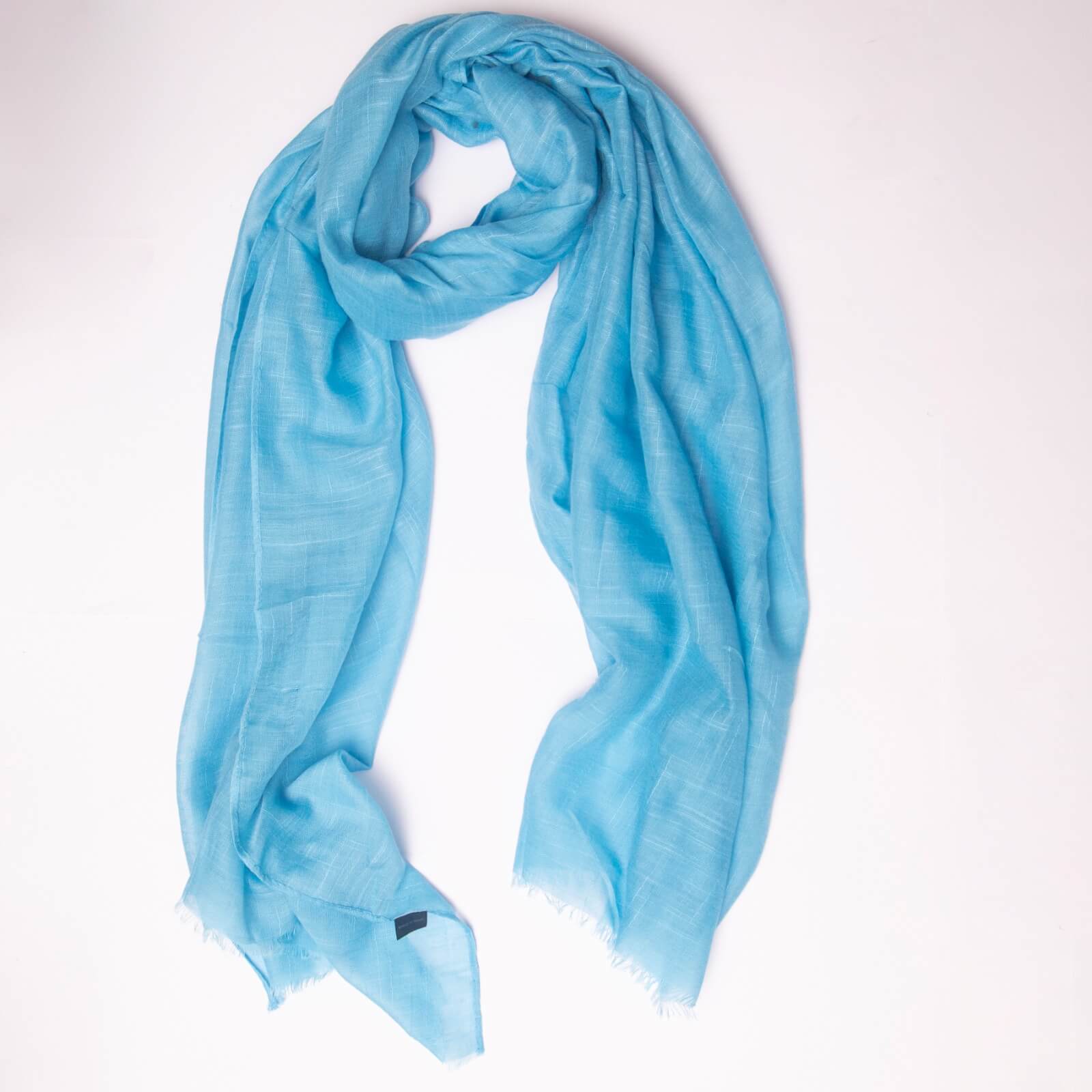 Cotton Sky Blue Scarf