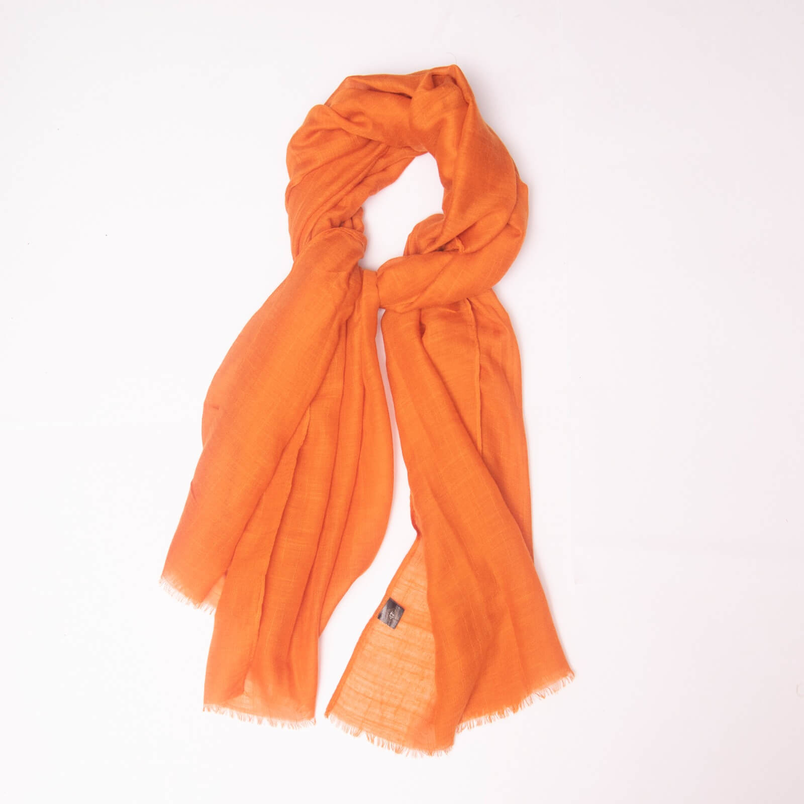 Cotton Orange Scarf