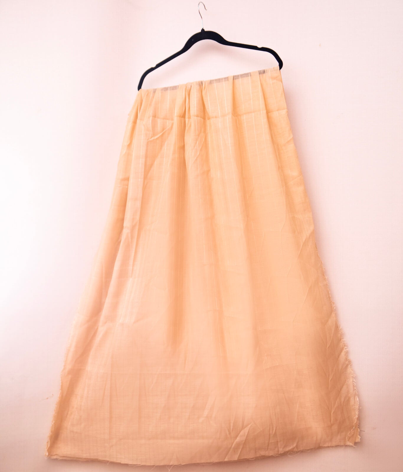 Cotton Peach Taarkashi with Lining Dupatta