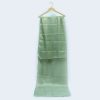 Mesuri Chinois Green All Sided Lace Dupatta